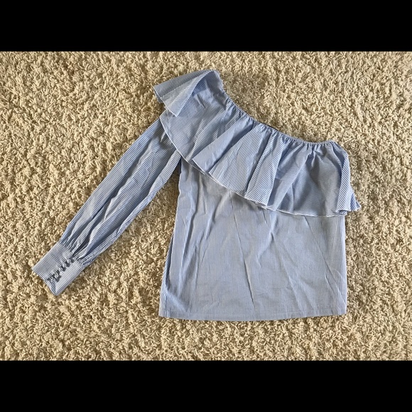 Loft one shoulder top. Size XS - Picture 3 of 3